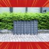 Tấm Ngói Nhật Khổ 60x110cm Tấm Nối (B) Màu Xanh Ghi