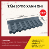 Tấm Ngói Nhật Khổ 30x110cm Xanh Ghi