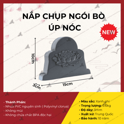 Nắp Chụp Ngói Bò Úp Nóc