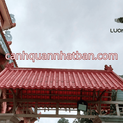 Ngói Nhựa Âm Dương Khổ 60x110cm Màu Đỏ - Ảnh 4