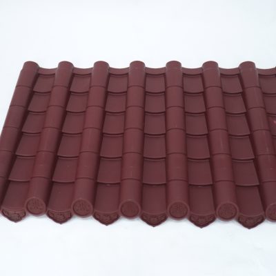 Alternative view of Tấm Ngói Nhật Khổ 60x110cm Tấm Nối (C) Màu Đỏ