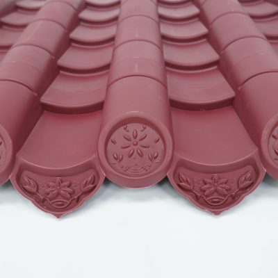 Tấm Ngói Nhật Khổ 60x110cm Tấm Nối (C) Màu Đỏ - Ảnh 4