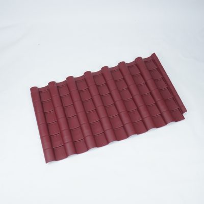 Tấm Ngói Nhật Khổ 60x110cm Tấm Nối (B) Màu Đỏ - Ảnh 2