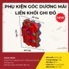 PHỤ KIỆN GÓC  DƯƠNG MÁI  LIỀN KHỐI GHI  ĐỎ